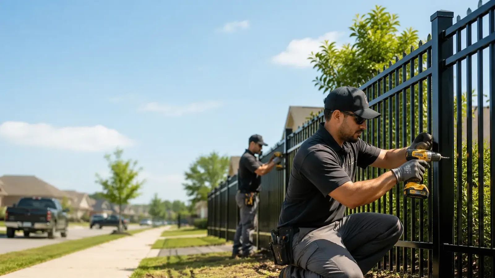 Metal Fence Installation in Cedar Point, IL